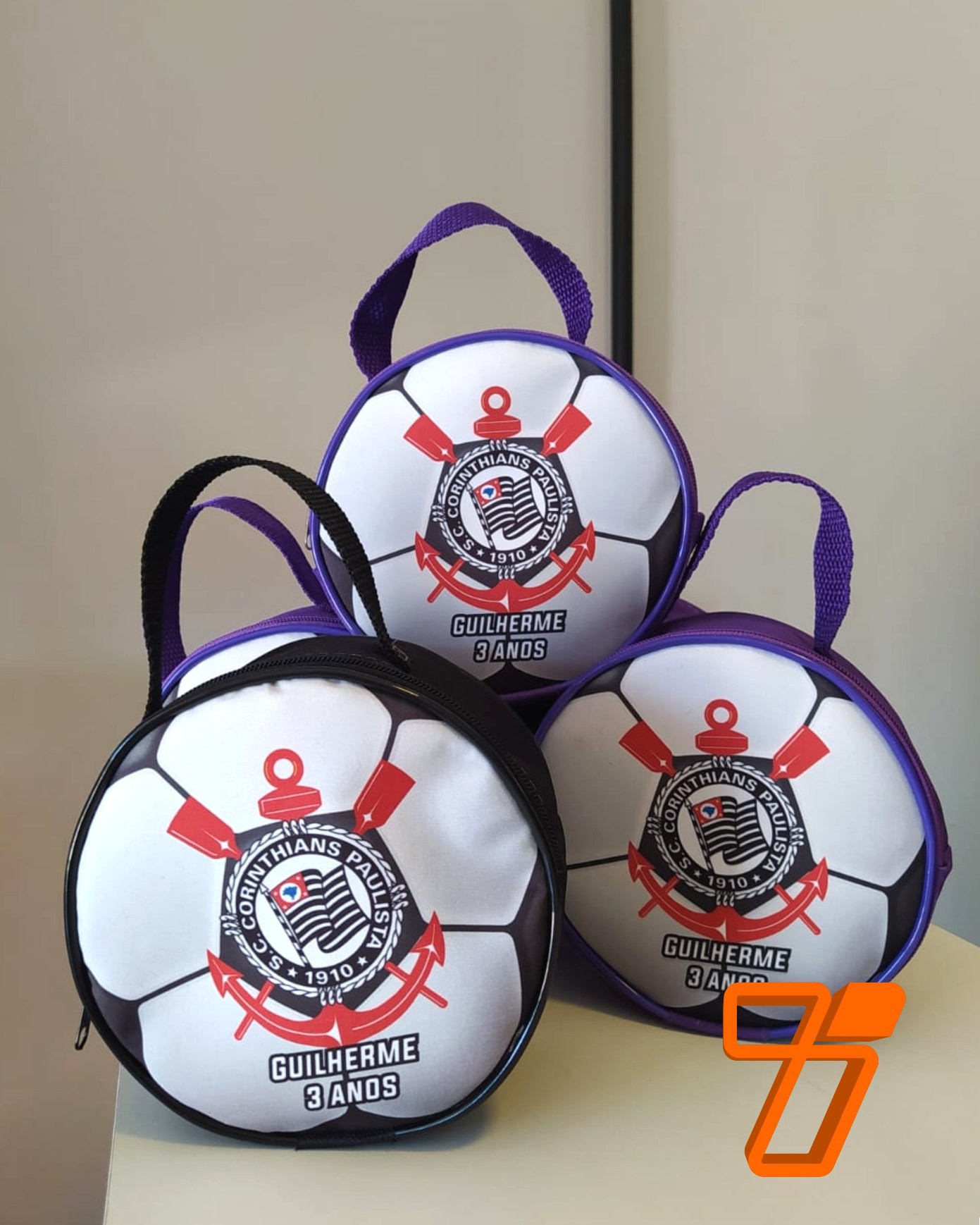 Bolsa Redonda Nylon 17cm